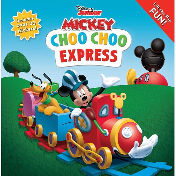 Pre-Owned Disney Mickey Mouse Clubhouse: Choo Choo Express Lift-The-Flap (Paperback)