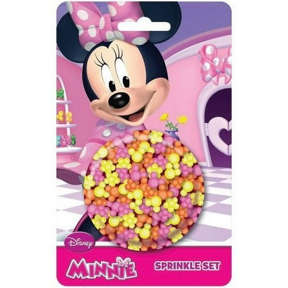 Disney Mickey Mouse Clubhouse Sprinkle Set, Minnie