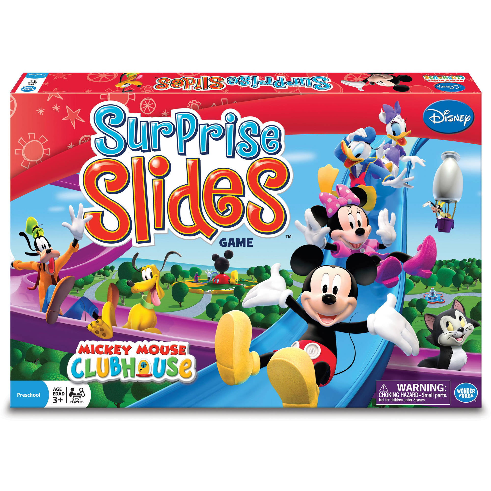 Mickey Mouse Clubhouse Surprise Slides Board Game Complete Family Fun  Disney Jr.
