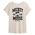 thumbnail image 1 of Disney - Mickey Mouse Collegiate The Classic - Women's Oversized T-Shirt, 1 of 5