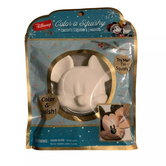 Disney Mickey Mouse Color a Squishy + 2 Markers