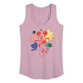 thumbnail image 1 of Disney - Mickey Mouse - Colorful Retro Style - Women's Racerback Tank Top, 1 of 4