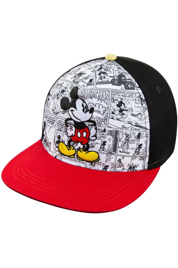 Mickey Mouse Comics Baseball Cap - Size Mens - Adjustable - 100% Cotton