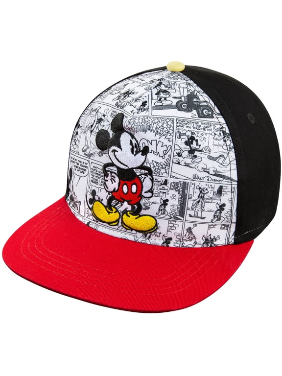 Mickey Mouse Comics Baseball Cap - Size Mens - Adjustable - 100% Cotton