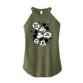 thumbnail image 1 of Disney - Mickey Mouse - Conversation Bubbles - Juniors High Neck Tank Top, 1 of 5