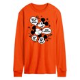 thumbnail image 1 of Disney - Mickey Mouse - Conversation Bubbles - Men's Long Sleeve T-Shirt, 1 of 1