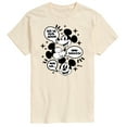 thumbnail image 1 of Disney - Mickey Mouse - Conversation Bubbles - Men's Short Sleeve Graphic T-Shirt, 1 of 4