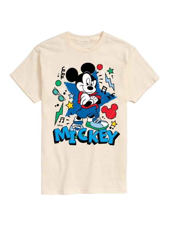 - Mickey Mouse Cool Men's Short Sleeve Graphic T-Shirt