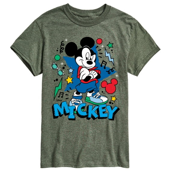 Disney - Mickey Mouse Cool - Men's Short Sleeve Graphic T-Shirt