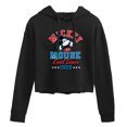 thumbnail image 1 of Disney - Mickey Mouse - Cool Since 1928 - Juniors Cropped Pullover Hoodie, 1 of 5
