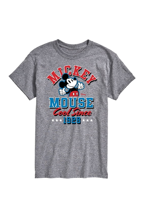 - Mickey Mouse - Cool Since 1928 - Men's Short Sleeve Graphic T-Shirt