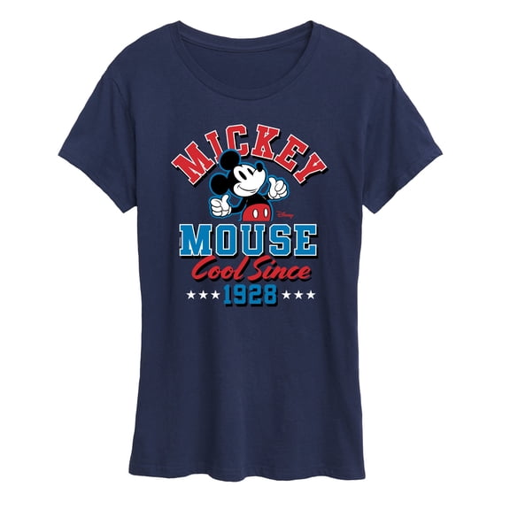 Disney - Mickey Mouse - Cool Since 1928 - Women's Short Sleeve Graphic T-Shirt
