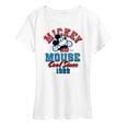 thumbnail image 1 of Disney - Mickey Mouse - Cool Since 1928 - Women's Short Sleeve Graphic T-Shirt, 1 of 5