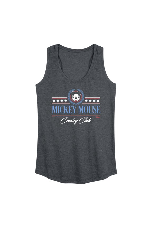 - Mickey Mouse Country Club - Women's Racerback Graphic Tank