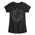 thumbnail image 1 of Disney - Mickey Mouse - Cruise Time - Bon Voyage - Toddler & Youth Girls Short Sleeve Graphic T-Shirt, 1 of 5