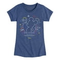 thumbnail image 1 of Disney - Mickey Mouse - Cruise Time - Bon Voyage - Toddler & Youth Girls Short Sleeve Graphic T-Shirt, 1 of 5