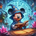 thumbnail image 1 of DIY 5D Diamond Digital Painting Kit Crystal Rhinestone Embroidery Cross Stitch artwork Crafts Canvas wall Decoration Birthday Gift (Mickey Minnie) 16X 16 inches, 1 of 6