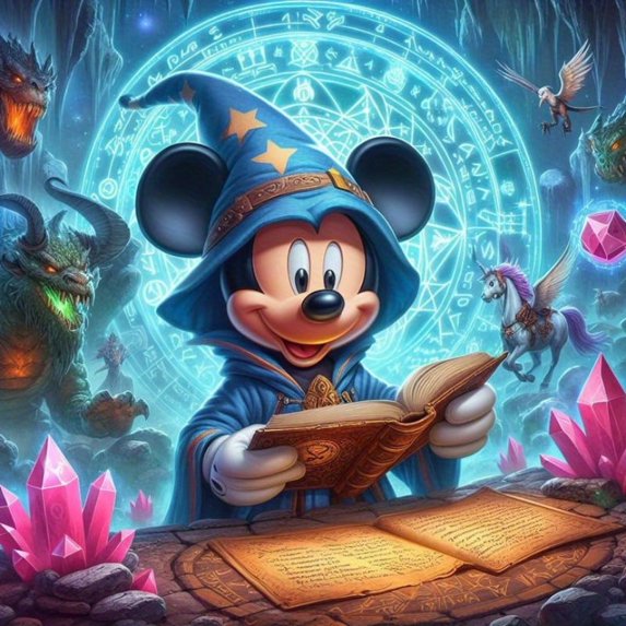 DIY 5D Diamond Digital Painting Kit Crystal Rhinestone Embroidery Cross Stitch artwork Crafts Canvas wall Decoration Birthday Gift (Mickey Minnie) 16X 16 inches