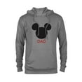 thumbnail image 1 of Disney Mickey Mouse Dad Family - Pullover Hoodie for Adults – Customized-Graphite Heather, 1 of 5