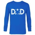 thumbnail image 1 of Disney Mickey Mouse Dad  - Long Sleeve T-Shirt for Men- Customized-Royal, 1 of 5