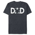 thumbnail image 1 of Disney Mickey Mouse Dad - Short Sleeve Blended T-Shirt for Adults- Customized-Navy Heather, 1 of 5
