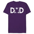 thumbnail image 1 of Disney Mickey Mouse Dad - Short Sleeve Blended T-Shirt for Adults- Customized-Purple, 1 of 5