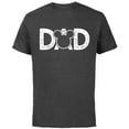thumbnail image 1 of Disney Mickey Mouse Dad - Short Sleeve Cotton T-Shirt for Adults- Customized-Charcoal, 1 of 5