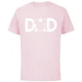 thumbnail image 1 of Disney Mickey Mouse Dad - Short Sleeve Cotton T-Shirt for Adults- Customized-Soft Pink, 1 of 5