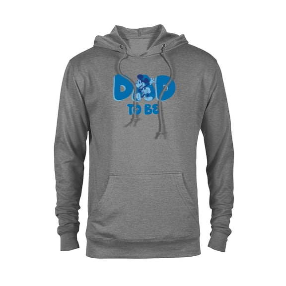 Disney Mickey Mouse Dad To Be - Pullover Hoodie for Adults - Customized-Graphite Heather