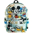 thumbnail image 1 of Disney Mickey Mouse Deluxe Oversize Print Large 16" Backpack with Laptop Compartment, 1 of 2