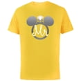 thumbnail image 1 of Disney Mickey Mouse Diamond Wedding Ring Husband Groom Mr - Short Sleeve Cotton T-Shirt for Adults - Customized-Yellow, 1 of 5