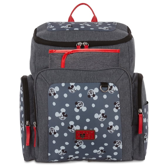 Disney Mickey Mouse Diaper Bag w/ Insulated Pocket