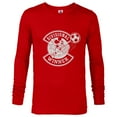 thumbnail image 1 of Disney Mickey Mouse Divisional Winner Sports Soccer Ball - Long Sleeve T-Shirt for Men - Customized-New Red, 1 of 5