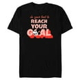 thumbnail image 1 of Disney Mickey Mouse Do Your Best to Reach Your Goals - Short Sleeve Blended T-Shirt for Adults - Customized-Black, 1 of 5