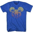 thumbnail image 1 of Disney Mickey Mouse Donald Duck Goofy Sunset Disneyland World Funny Mens Adult Graphic Tee T-Shirt (5XL, Premium Royal Blue Heather), 1 of 2