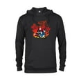 thumbnail image 1 of Disney Mickey Mouse Donald Goofy Halloween Scary Shadows - Pullover Hoodie for Adults - Customized-Black, 1 of 5