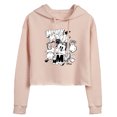 thumbnail image 1 of Disney - Mickey Mouse - Doodles & Clouds Sketch - Juniors Cropped Pullover Hoodie, 1 of 5