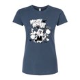 thumbnail image 1 of Disney - Mickey Mouse - Doodles & Clouds Sketch - Juniors Fitted Graphic T-Shirt, 1 of 5