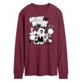 thumbnail image 1 of Disney - Mickey Mouse - Doodles & Clouds Sketch - Men's Long Sleeve T-Shirt, 1 of 1