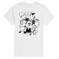 thumbnail image 1 of Disney - Mickey Mouse - Doodles & Clouds Sketch - Men's Short Sleeve Graphic T-Shirt, 1 of 4