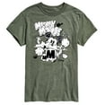 thumbnail image 1 of Disney - Mickey Mouse - Doodles & Clouds Sketch - Men's Short Sleeve Graphic T-Shirt, 1 of 4