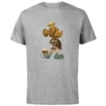 thumbnail image 1 of Disney Mickey Mouse Earth Day Nature Outdoors Pose Fill - Short Sleeve Cotton T-Shirt for Adults - Customized-Athletic Heather, 1 of 5