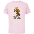 thumbnail image 1 of Disney Mickey Mouse Earth Day Nature Outdoors Pose Fill - Short Sleeve Cotton T-Shirt for Adults - Customized-Soft Pink, 1 of 5