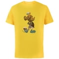 thumbnail image 1 of Disney Mickey Mouse Earth Day Nature Outdoors Pose Fill - Short Sleeve Cotton T-Shirt for Adults - Customized-Yellow, 1 of 5