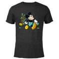 thumbnail image 1 of Disney Mickey Mouse Easter Egg Hunt - Short Sleeve Blended T-Shirt for Adults - Customized-Black, 1 of 5