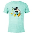 thumbnail image 1 of Disney Mickey Mouse Easter Egg Hunt - Short Sleeve Blended T-Shirt for Adults - Customized-Ocean Blue, 1 of 5