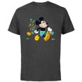 thumbnail image 1 of Disney Mickey Mouse Easter Egg Hunt - Short Sleeve Cotton T-Shirt for Adults - Customized-Charcoal, 1 of 5