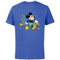 thumbnail image 1 of Disney Mickey Mouse Easter Egg Hunt - Short Sleeve Cotton T-Shirt for Adults - Customized-Royal Heather, 1 of 5