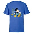 thumbnail image 1 of Disney Mickey Mouse Easter Egg Hunt - Short Sleeve T-Shirt for Kids - Customized-Royal, 1 of 5