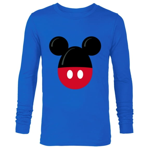 Disney Mickey Mouse Easter Egg - Long Sleeve T-Shirt for Men - Customized-Navy